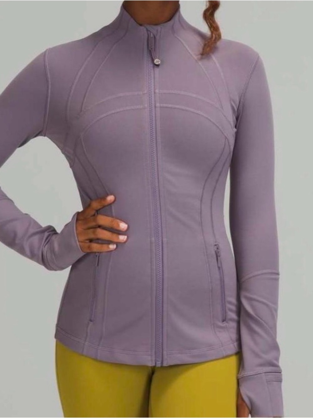 Lululemon Define Lavender Zip-Front Jacket